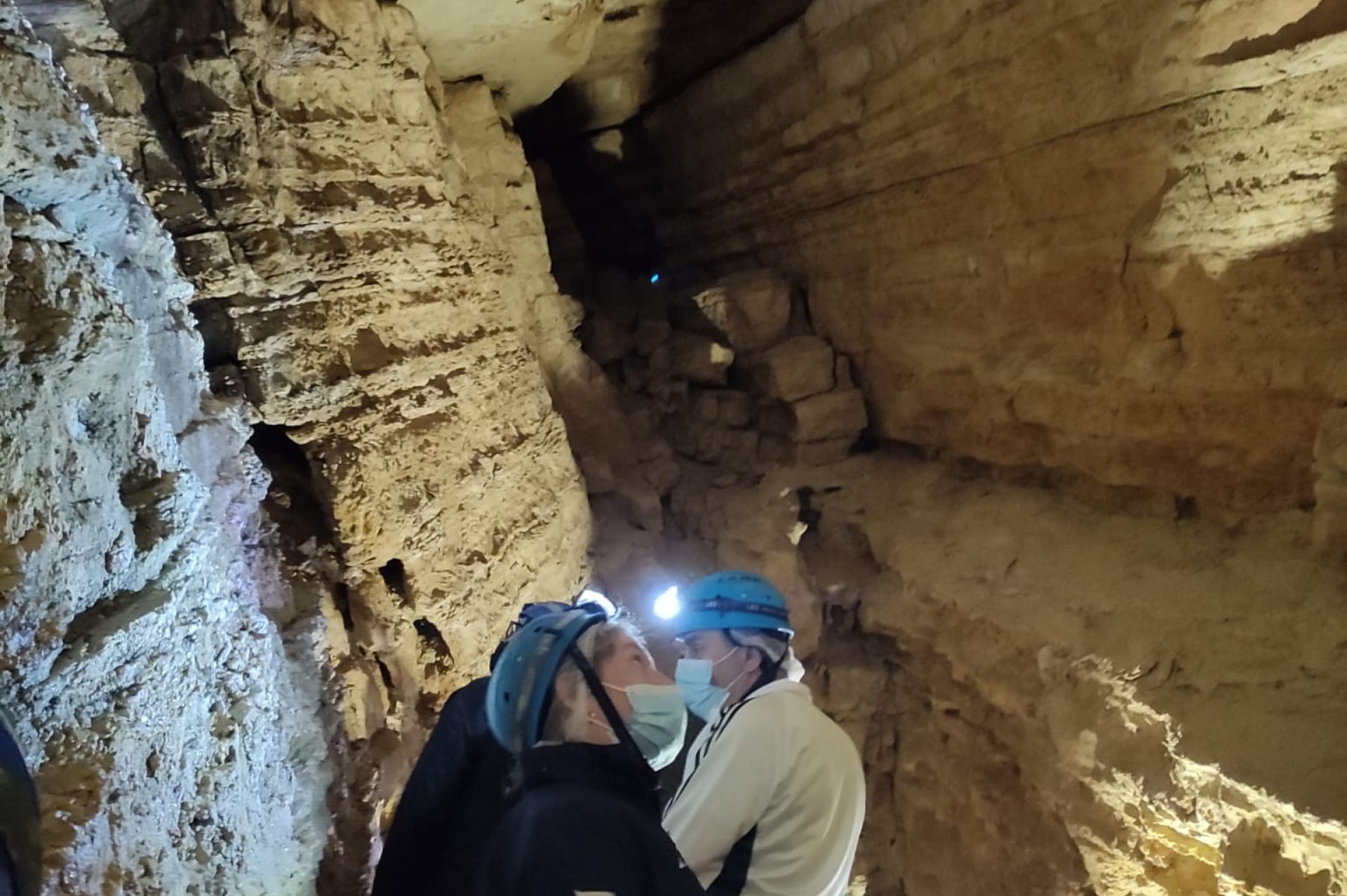 Grotta Remeron. Interno lungo il percorso turistico.